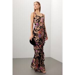 chinese dress ladies Carlita Cut-Out Halter Top Maxi Dress  Dream Closet Couture